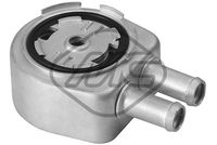 Metalcaucho 39039 - Radiador de aceite, aceite motor
