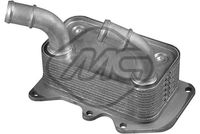 Metalcaucho 39081 - Radiador de aceite, aceite motor