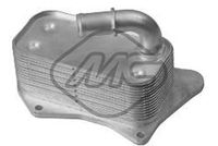 Metalcaucho 39185 - Radiador de aceite, aceite motor