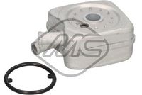 Metalcaucho 05374 - Radiador de aceite, aceite motor