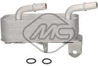 Metalcaucho 38970 - Radiador de aceite, aceite motor