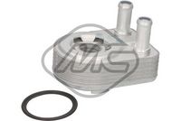 Metalcaucho 39049 - Radiador de aceite, aceite motor
