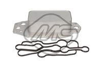 Metalcaucho 39021 - Radiador de aceite, aceite motor