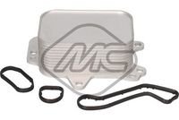 Metalcaucho 39172 - Radiador de aceite, aceite motor