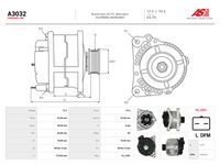 AS-PL A3032 - Alternador
