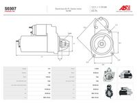 AS-PL S0307 - Motor de arranque