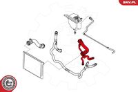 ESEN SKV 24SKV262 - Tubería de radiador