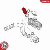 ESEN SKV 24SKV032 - Tubo flexible de aire de sobrealimentación