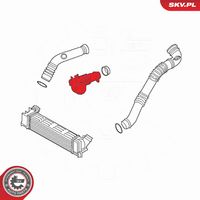 ESEN SKV 24SKV496 - Tubo flexible de aspiración, filtro de aire
