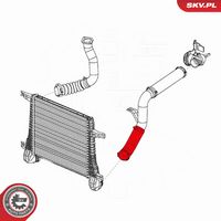 ESEN SKV 24SKV936 - Tubo flexible de aire de sobrealimentación