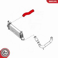 ESEN SKV 24SKV958 - Tubo flexible de aire de sobrealimentación