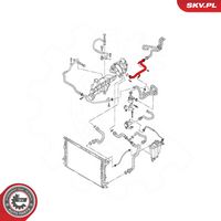ESEN SKV 43SKV777 - Conducto refrigerante