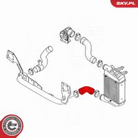 ESEN SKV 43SKV453 - Tubo flexible de aire de sobrealimentación