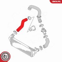 ESEN SKV 43SKV465 - Tubo flexible de aire de sobrealimentación