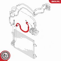 ESEN SKV 43SKV517 - Tubería de alta presión, aire acondicionado