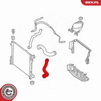 ESEN SKV 43SKV750 - Tubería de radiador