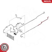 ESEN SKV 54SKV663 - Tubería de baja/alta presión, aire acondicionado