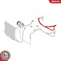 ESEN SKV 54SKV653 - Tubería de baja/alta presión, aire acondicionado