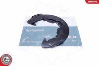 ESEN SKV 57SKV002 - Chapa protectora contra salpicaduras, disco de freno