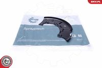 ESEN SKV 57SKV108 - Chapa protectora contra salpicaduras, disco de freno