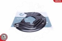 ESEN SKV 57SKV129 - Chapa protectora contra salpicaduras, disco de freno