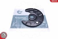 ESEN SKV 57SKV607 - Chapa protectora contra salpicaduras, disco de freno