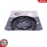 ESEN SKV 57SKV709 - Chapa protectora contra salpicaduras, disco de freno
