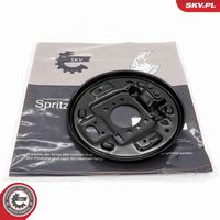 ESEN SKV 57SKV766 - Chapa protectora contra salpicaduras, disco de freno