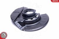 ESEN SKV 57SKV124 - Chapa protectora contra salpicaduras, disco de freno