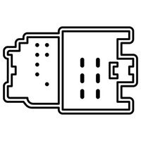 TRICLO 148190 - Interruptor, elevalunas