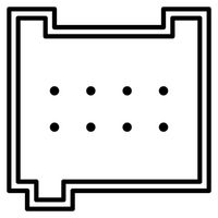 TRICLO 141001 - Interruptor, elevalunas