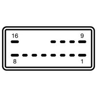 TRICLO 141020 - Interruptor, elevalunas