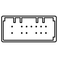 TRICLO 145255 - Interruptor, elevalunas