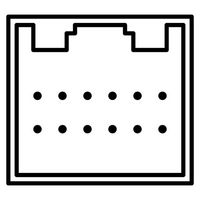 TRICLO 141212 - Conmutador, ajuste de espejo