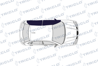 TRICLO 128587 - Manecilla de puerta, equipamiento habitáculo