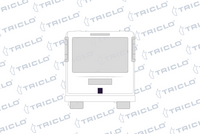 TRICLO 169121 - Soporte, parachoques