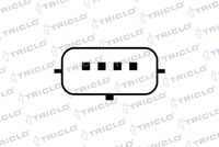 TRICLO 175225 - Accionador, regulación del alcance de las luces