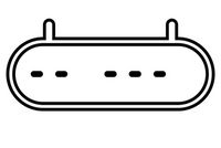 TRICLO 138051 - Cerradura de puerta
