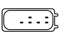 TRICLO 138094 - Cerradura de puerta