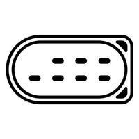 TRICLO 133539 - Cerradura de puerta