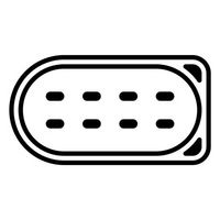 TRICLO 133521 - Cerradura de puerta