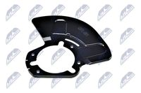 NTY HTOPL001 - Chapa protectora contra salpicaduras, disco de freno