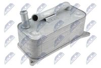 NTY CCLAU054 - Radiador de aceite, aceite motor