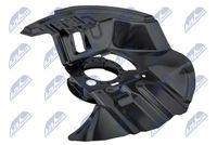 NTY HTO-BM-038 - Chapa protectora contra salpicaduras, disco de freno