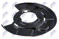 NTY HTO-BM-041 - Chapa protectora contra salpicaduras, disco de freno