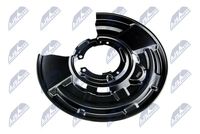 NTY HTO-BM-028 - Chapa protectora contra salpicaduras, disco de freno