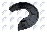 NTY HTO-CH-009 - Chapa protectora contra salpicaduras, disco de freno