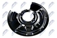 NTY HTO-BM-029 - Chapa protectora contra salpicaduras, disco de freno