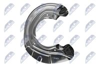 NTY HTO-BM-035 - Chapa protectora contra salpicaduras, disco de freno