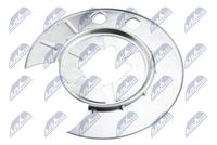 NTY HTO-CH-011 - Chapa protectora contra salpicaduras, disco de freno